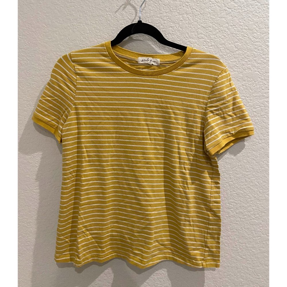 Yellow Stripe Tee